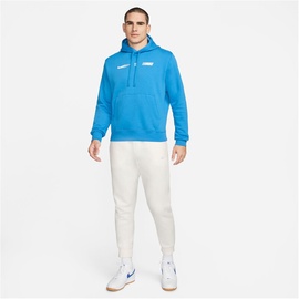 Nike Herren Hoodie Sportswear Standard Issue blau | L