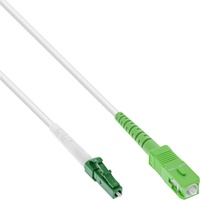 InLine InLine® LWL Simplex Kabel, FTTH, LC/APC 8° zu