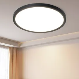 GBLY ZMH 3ER Deckenlampe 24W rund schwarz