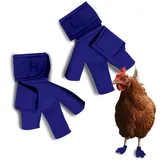 Birdy Bootie Huhnschuhe für verletzte Füße – schützende Neoprenschuhe für Hühner, offenes Zehen-Design zur Linderung von Hummelfüßen, hergestellt in den USA, Standard, max. 7,6 cm Innenbreite,