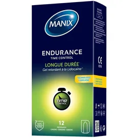 Manix Kondome „Endurance Time Control“, aktverlängernd, transparent
