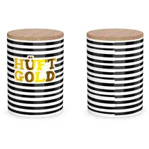 la-vida Frischhaltedose schwarz 11 cm 1 l