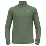 Odlo Herren Fleece Top Midlayer 1/2 zip CARVE LIGHT 541792-40339 M - Matte Green - M