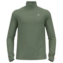 Odlo Herren Fleece Top Midlayer 1/2 zip CARVE LIGHT 541792-40339 M - Matte Green - M