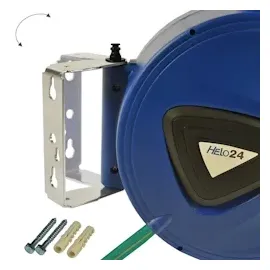 Helo Wasserschlauchtrommel Automatik 15 m blau