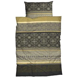 Casatex Bettwäsche Giuliana 155 x 220 cm Satin Gold