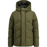 JACK & JONES World Puffer Jacket JNR Pufferjacke, Olive Night, 128