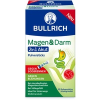 Bullrich Magen & Darm 2in1 Akut Pulversticks, 12 Stück