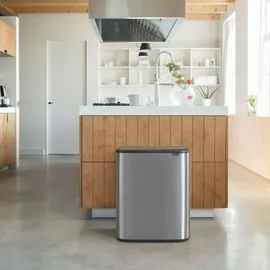 Brabantia Bo Touch Bin 33 l matt steel fingerprint proof