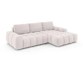 OTTO home Ecksofa AZITA L-Form, 270 cm - OTTO. Verlässliche Qualität., wahlweise als Schlafsofa m. Bettkasten, Bubble-Optik beige