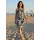 Betty Barclay Sommerkleid Dunkelblau/Weiß 46
