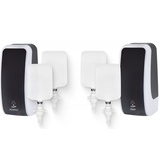 Blanc HYGIENIC KOMPLETT-SET HANDHYGIENE SENSOR: Desinfektionsspender SENSOR + 2 Kartuschen & Schaumseifenspender SENSOR + 2 Kartuschen