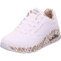 SKECHERS Schnürhalbschuh in weiß | Gr.: 36