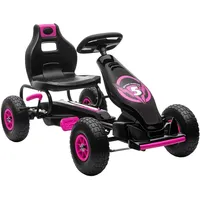 Homcom Gokart rosa (121L x 58B x 61H)