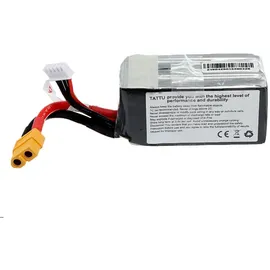 AccuCell Li-Polymer-Akku 1550mAh 14.8V Burst 200C 4S XT60-Stecker für Modellbau, Drohne, Multicopter, Quadrocopter wie 4S1P