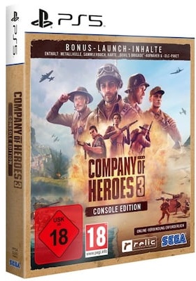 Company of Heroes 3  Launch Edition (Metal Case) - PS5