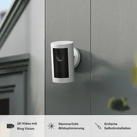 Ring Outdoor Camera Plus Akku Weiß