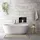 luxebath Duschnische Schwarz, Metall, Quadratisch, 30x10x30 cm, Badezimmer Baden & Duschen, Duschablagen