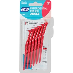 TePe, Interdentalbürste, Interdentalbürsten Angle ISO 0 (6 x, 0.40 mm)