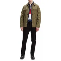 Levi's 502 Jeans Tapered Fit in schwarzem Nightshine W36 / L30
