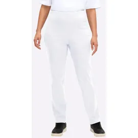 STEHMANN Jerseyhose Komfortabel Weiß 46
