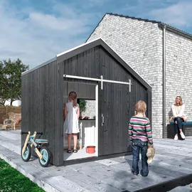 Plus Cozy Spielhaus 2,08 x 1,84 m Beige