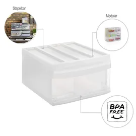 Rotho Schubladenbox 1-tlg. transparent