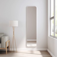 Meykoers Standspiegel 160x40 cm Ganzkörperspiegel, 2 IN 1 Wandspiegel, Spiegel Groß für Schlafzimmer Badezimmer Wohnzimmer Ankleidezimmer(Silber)