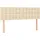 vidaXL Boxspringbett 140 x 200 cm Creme