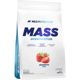 Allnutrition Mass Acceleration, 3000 g Beutel, Strawberry