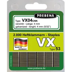 Heftklammer Prebena -  4 / 2000