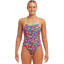 Funkita Damen Badeanzug Tie Me Tight One Piece Go Gammon 36