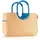 Reisenthel Loopshopper L frame raffia blue