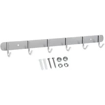 Intirilife Garderobenhaken Modell E silber