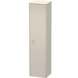 Duravit Brioso Hochschrank BR1330R1091 420x1770x360mm, Taupe, Tür rechts, Griff Chrom