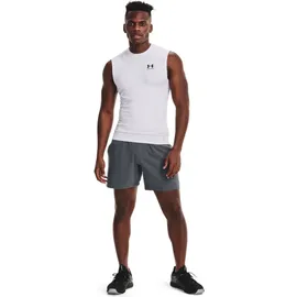 Under Armour HeatGear Armour Kompressions-Tank-Top Herren 100 white/black XL