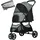 PawHut Hundebuggy onesize Grau