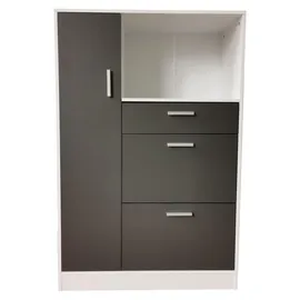 Hti-Living HTI-Line Küchenschrank Kombi L Blanca 1 x 1 x 1 cm Grau, Weiß