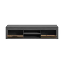 Möbel Boss Jam Lowboard 160 x 37 cm Schwarz Holz
