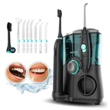 Cecotec Bamba ToothCare Jet Clean. 18 W, 600-ml-Irrigator, 10 Druckstufen, 7 Aufsätze und Zahnbürste mit 5 Modi