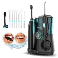 Cecotec Bamba ToothCare Jet Clean. 18 W, 600-ml-Irrigator, 10 Druckstufen, 7 Aufsätze und Zahnbürste mit 5 Modi