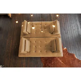 KAWOLA Ecksofa Wiolo Leder cognac