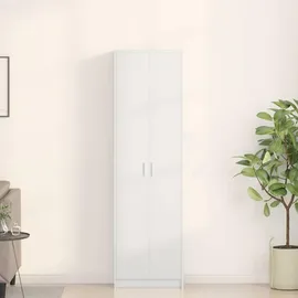 vidaXL Kleiderschrank mit Regal 55 x 189 x 25 cm Weiß