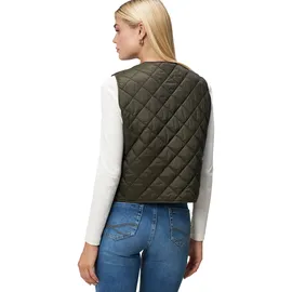 Zero Steppweste mit Knopfleiste