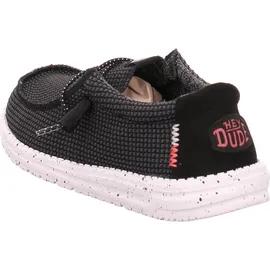 HEYDUDE Wally Sport Herren Schwarz/Weiß 41