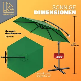 Kingsleeve Ø 330 cm Grün