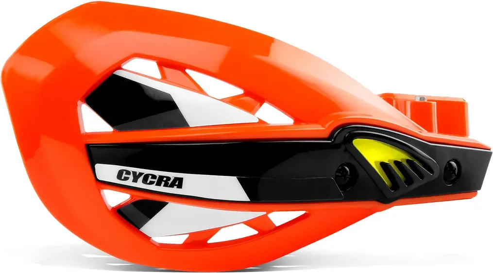 Cycra Eclipse Perch Mount, protège-mains - Orange/Noir