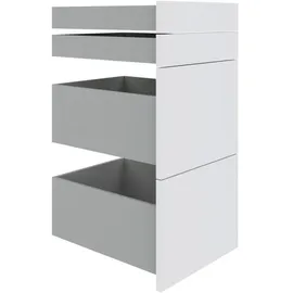 hom'in Schubladenset Unit in Weiß