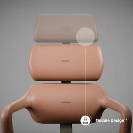 Diablo Chairs V-Modular Öko-Leder Braun