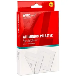 Pflaster mit Aluminiumgaze Schürfwunden